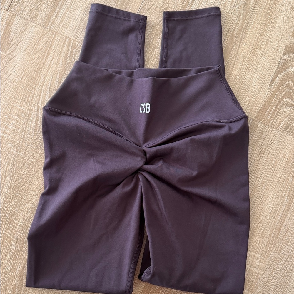 CSB Women's Purple High-Waisted Pants